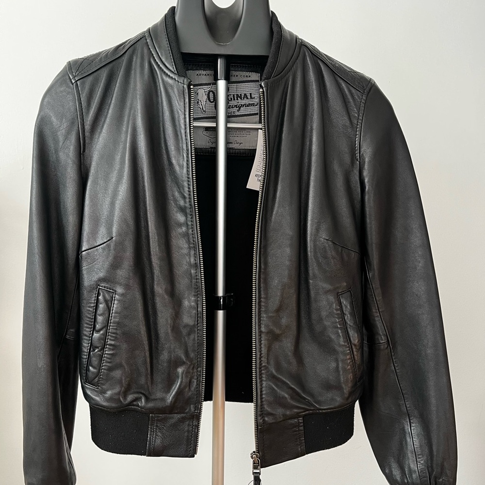 Chevignon leather jacket